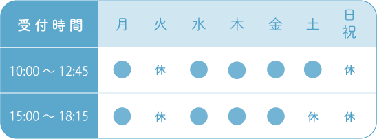 受付時間